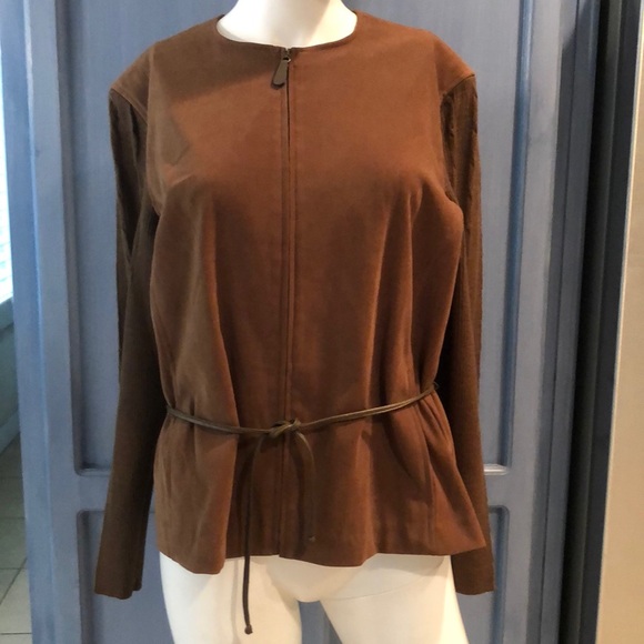 Norton McNaughton  ZipUp WaistTie Jacket Sz12P - Picture 2 of 7